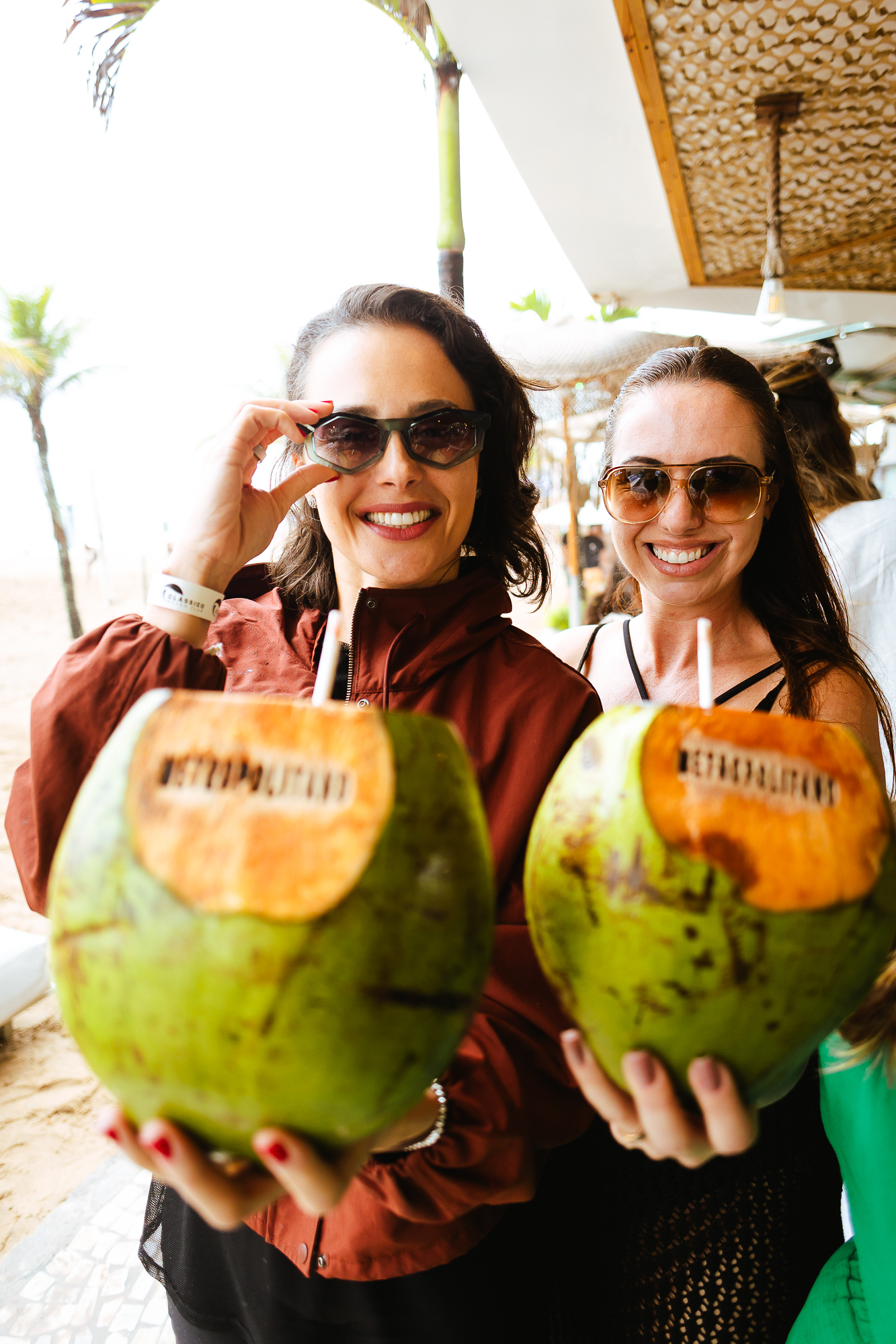Convidadas com água de coco Metropolitano
