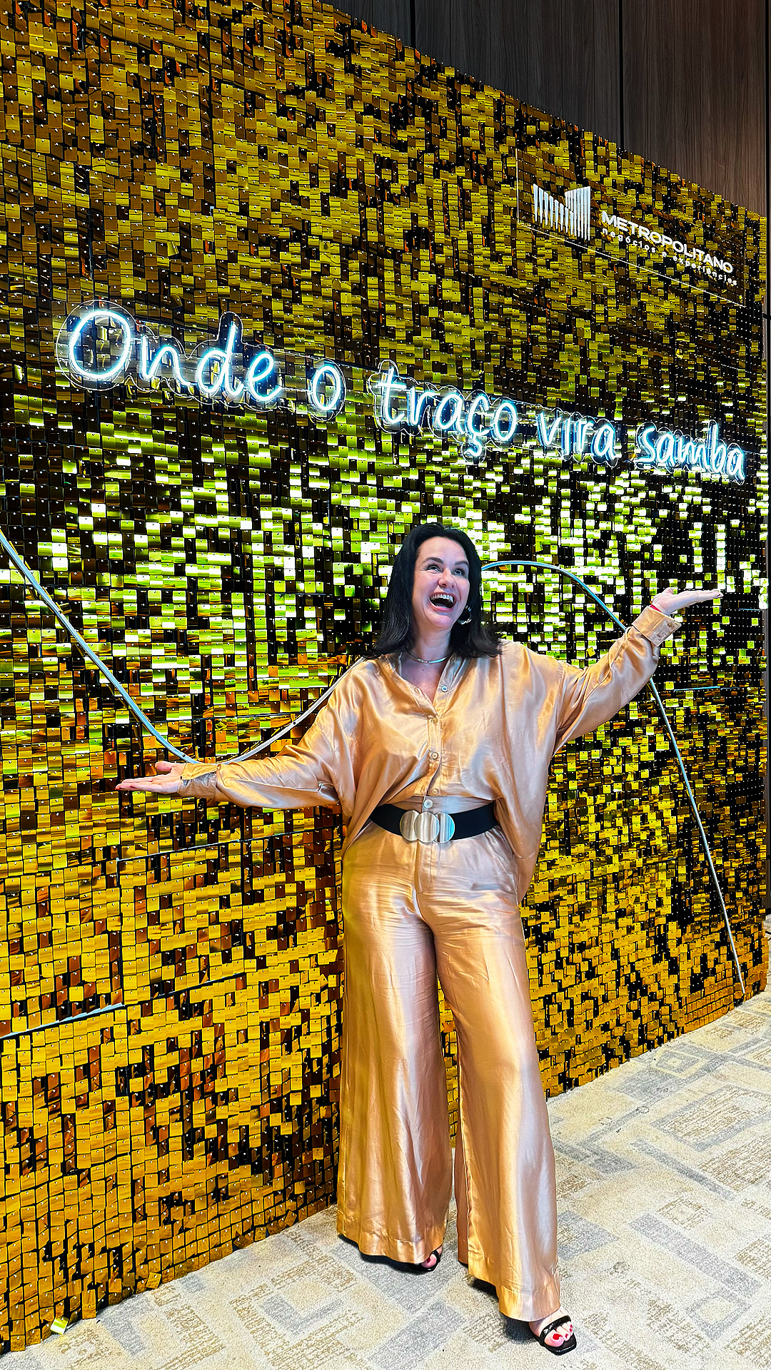 Convidada no painel Onde o traço vira samba