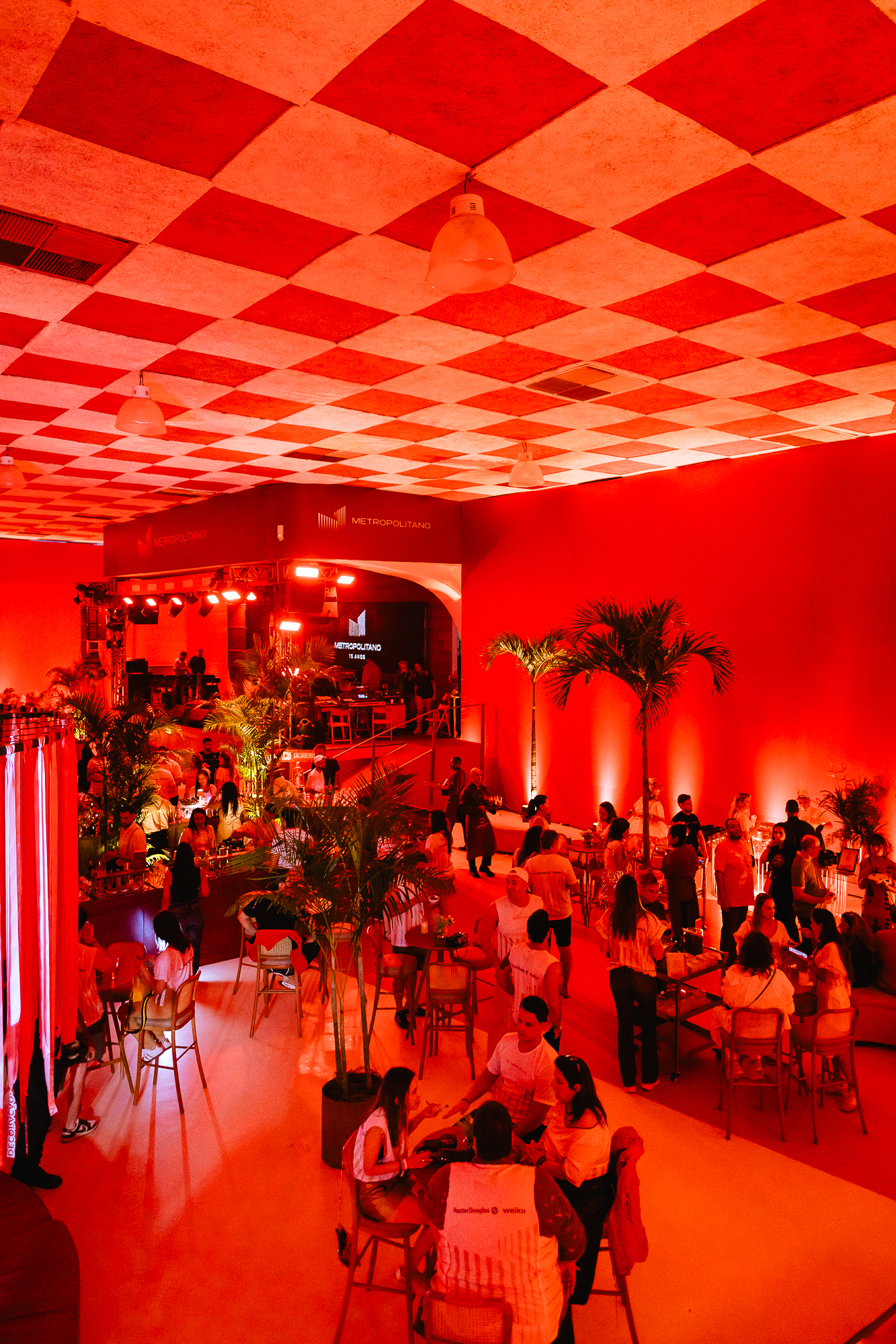 Ambiente da quadra do Salgueiro